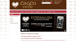 Desktop Screenshot of chocodelic.nl